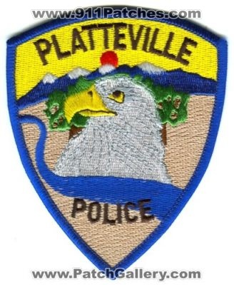 Platteville Police (Colorado)
Scan By: PatchGallery.com
