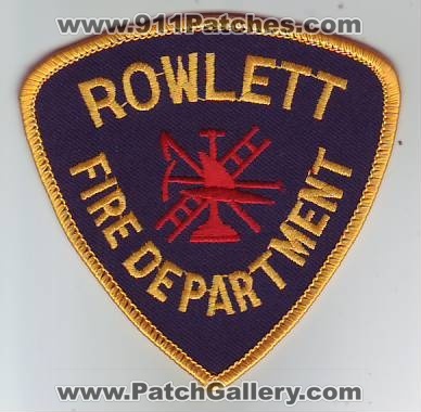 Rowlett Fire Department (Texas)
Thanks to Dave Slade for this scan.
