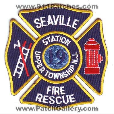 Seaville Fire Rescue Station 19 (New Jersey)
Thanks to Dave Slade for this scan.
Keywords: upper township