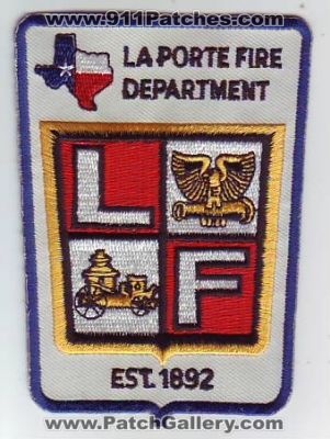 La Porte Fire Department (Texas)
Thanks to Dave Slade for this scan.
Keywords: laporte