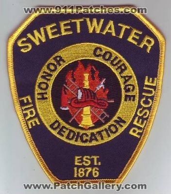 Sweetwater Fire Rescue (Tennessee)
Thanks to Dave Slade for this scan.
