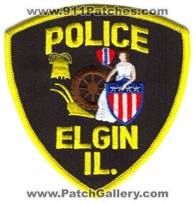 Elgin Police (Illinois)
Scan By: PatchGallery.com
