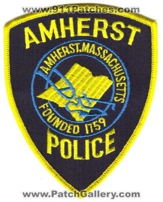 Amherst Police (Massachusetts)
Scan By: PatchGallery.com
