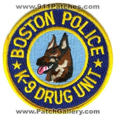 Boston Police K-9 Drug Unit (Massachusetts)
Scan By: PatchGallery.com
Keywords: k9
