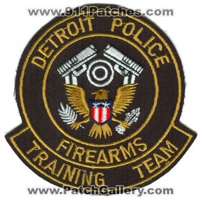 Detroit Police Firearms Training Team (Michigan)
Scan By: PatchGallery.com
