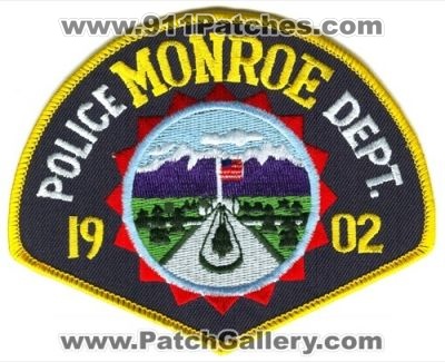 Monroe Police Department (Washington)
Scan By: PatchGallery.com
Keywords: dept