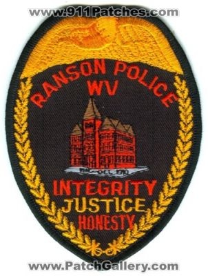 Ranson Police (West Virginia)
Scan By: PatchGallery.com

