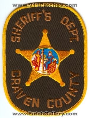 Craven County Sheriff's Department (North Carolina)
Scan By: PatchGallery.com
Keywords: sheriffs dept