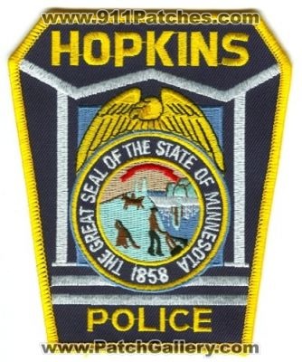 Hopkins Police (Minnesota)
Scan By: PatchGallery.com
