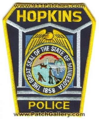 Hopkins Police (Minnesota)
Scan By: PatchGallery.com
