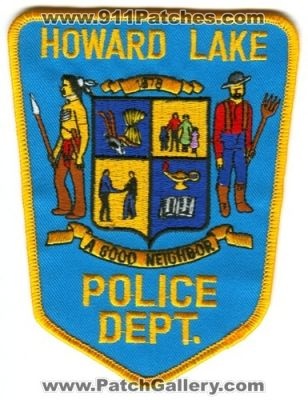 Howard Lake Police Department (Minnesota)
Scan By: PatchGallery.com
Keywords: dept