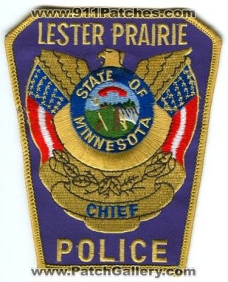 Lester Prairie Police Chief (Minnesota)
Scan By: PatchGallery.com

