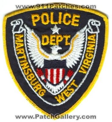 Martinsburg Police Department (West Virginia)
Scan By: PatchGallery.com
Keywords: dept