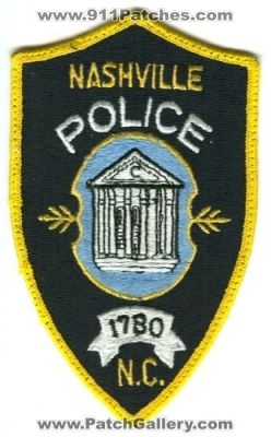 Nashville Police (North Carolina)
Scan By: PatchGallery.com
Keywords: n.c.