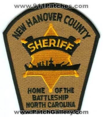 New Hanover County Sheriff (North Carolina)
Scan By: PatchGallery.com
