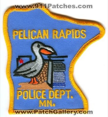 Pelican Rapids Police Department (Minnesota)
Scan By: PatchGallery.com
Keywords: dept. mn.
