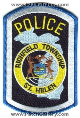 Richfield Township Saint Helen Police (Michigan)
Scan By: PatchGallery.com
Keywords: st.