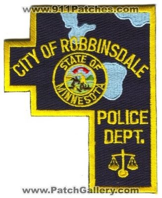 Robbinsdale Police Department (Minnesota)
Scan By: PatchGallery.com
Keywords: city of dept.