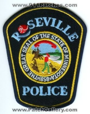 Roseville Police (Minnesota)
Scan By: PatchGallery.com
