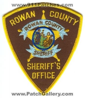 Rowan County Sheriff's Office (North Carolina)
Scan By: PatchGallery.com
Keywords: sheriffs