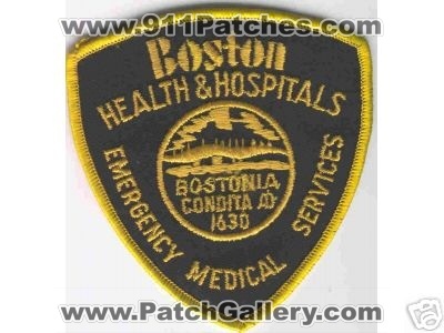 Boston Emergency Medical Services (Massachusetts)
Thanks to Brent Kimberland for this scan.
Keywords: ems health and & hospitals
