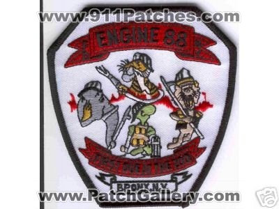 FDNY Fire Engine 88 (New York)
Thanks to Brent Kimberland for this scan.
Keywords: department