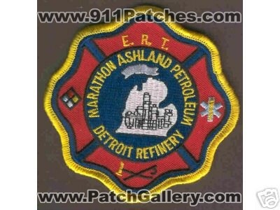 Marathon Ashland Petroleum Detroit Refinery E.R.T. (Michigan)
Thanks to Brent Kimberland for this scan.
Keywords: fire ert emergency response team