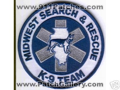 Midwest Search & Rescue K-9 Team (Illinois)
Thanks to Brent Kimberland for this scan.
Keywords: sar and k9