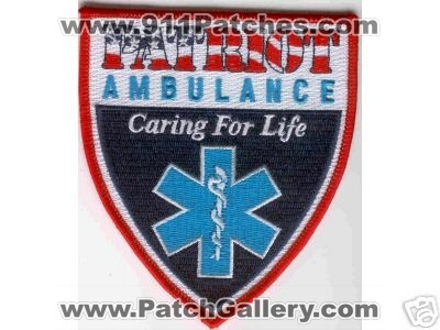 Patriot Ambulance (Massachusetts)
Thanks to Brent Kimberland for this scan.
Keywords: ems
