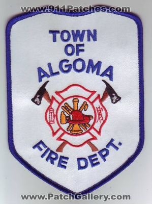 Algoma Fire Department (Wisconsin)
Thanks to Dave Slade for this scan.
Keywords: dept town of