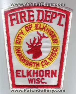 Elkhorn Fire Department (Wisconsin)
Thanks to Dave Slade for this scan.
County: Walworth
Keywords: dept city of
