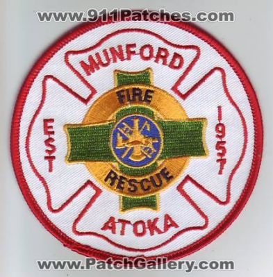 Munford Atoka Fire Rescue (Tennessee)
Thanks to Dave Slade for this scan.
