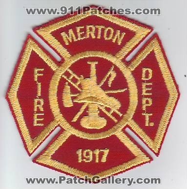 Merton Fire Department (Wisconsin)
Thanks to Dave Slade for this scan.
Keywords: dept.