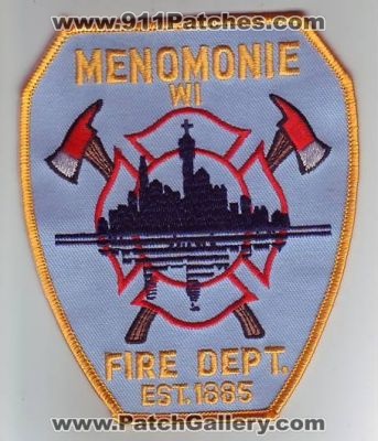 Menomonie Fire Department (Wisconsin)
Thanks to Dave Slade for this scan.
Keywords: dept.