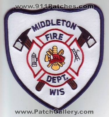 Middleton Fire Department (Wisconsin)
Thanks to Dave Slade for this scan.
Keywords: dept.
