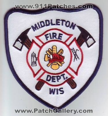 Middleton Fire Department (Wisconsin)
Thanks to Dave Slade for this scan.
Keywords: dept.