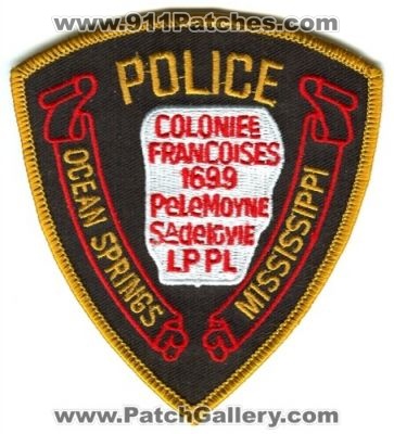 Ocean Springs Police (Mississippi)
Scan By: PatchGallery.com
