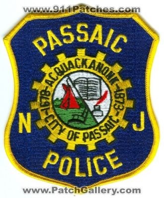 Passaic Police (New Jersey)
Scan By: PatchGallery.com
Keywords: city of nj