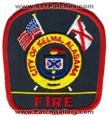 Selma Fire (Alabama)
Scan By: PatchGallery.com
Keywords: city of