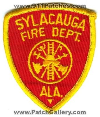 Sylacauga Fire Department Patch (Alabama)
Scan By: PatchGallery.com
Keywords: dept. ala.