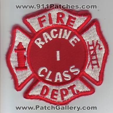 Racine Fire Department Class 1 (Wisconsin)
Thanks to Dave Slade for this scan.
Keywords: dept. i