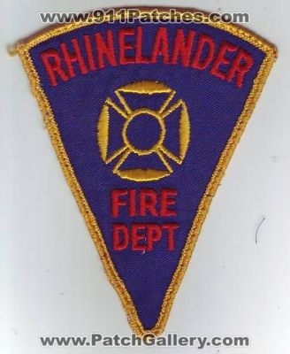 Rhinelander Fire Department (Wisconsin)
Thanks to Dave Slade for this scan.
Keywords: dept
