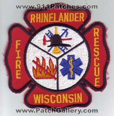 Rhinelander Fire Rescue (Wisconsin)
Thanks to Dave Slade for this scan.
