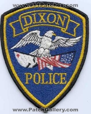 Dixon Police (California)
Thanks to Scott McDairmant for this scan.
