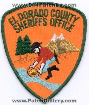 El Dorado County Sheriff's Office (California)
Thanks to Scott McDairmant for this scan.
Keywords: sheriffs