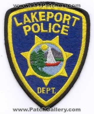 Lakeport Police Department (California)
Thanks to Scott McDairmant for this scan.
Keywords: dept.