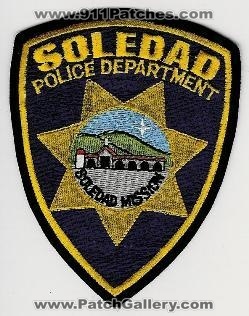 Soledad Police Department (California)
Thanks to Scott McDairmant for this scan.
