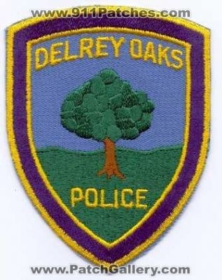 Delrey Oaks Police (California)
Thanks to Scott McDairmant for this scan.
