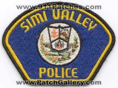 Simi Valley Police (California)
Thanks to Scott McDairmant for this scan.
