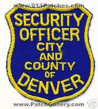 Denver City And County Security Officer (Colorado)
Thanks to apdsgt for this scan.
Keywords: of